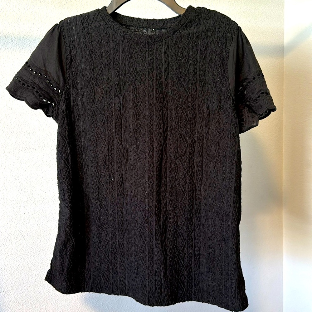 🍀5x$15🍀 SHEIN blouse Size M embroidery